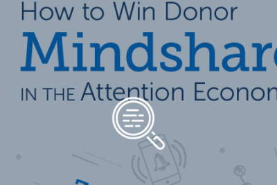 Overcome donor mindshare challenges infographic