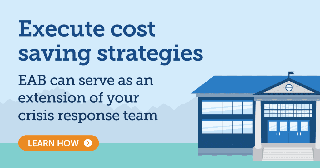 Academic Affairs Cost Containment EAB