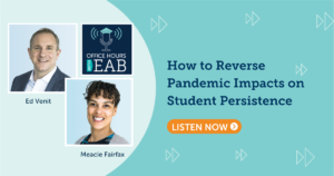 How to Reverse Pandemic Impacts on Student Persistence