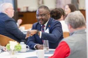 President speaking at 2025 Presidential Roundtable