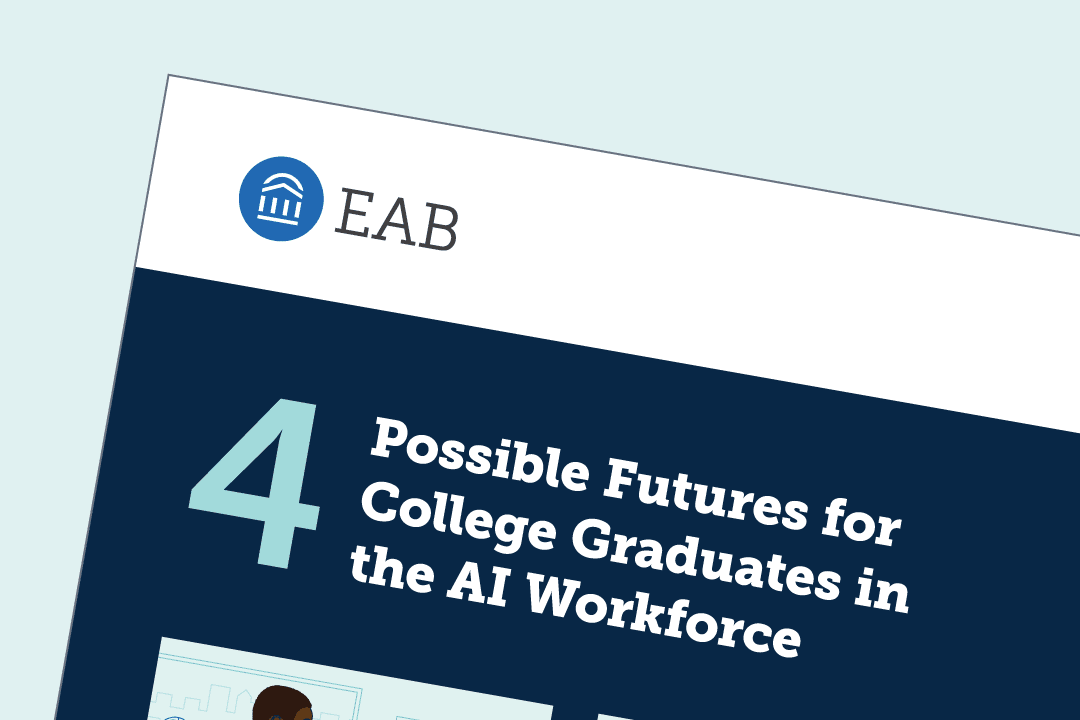 Four Possible Futures for College Graduates in the AI Workforce